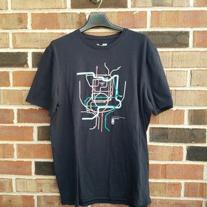 Under Armour Black Station Map Shirt